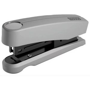 Novus Heftgerät B10 Professional ColorID 2.0, 020-1962, mit Entklammerer, smart grey, Heftleistung 15 Blatt