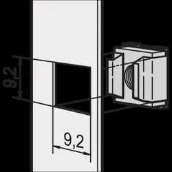 Schroff Käfigmutter 21100001 (VE50)