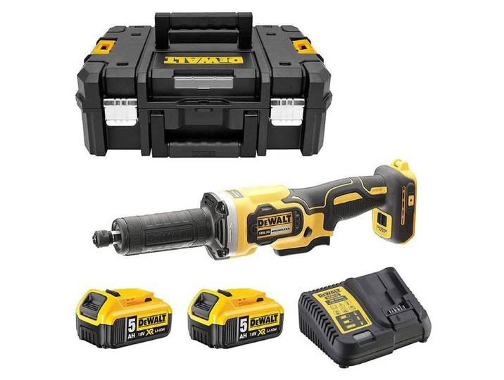 Meuleuse droite 18V DEWALT DCG426P2-QW Brushless avec coffret et 2 batteries