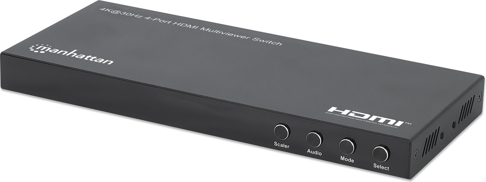 Manhattan 208406 4K 30Hz HDMI-multiviewer met 4 poorten