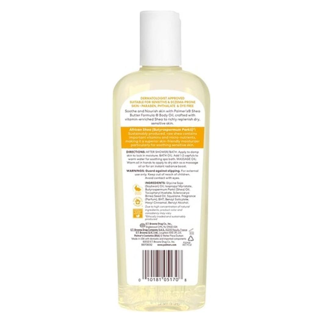 Palmer's Shea Formula Raw Shea Body Oil with Vitamin E Deep Body Moisturizer 8.5oz (Körperöl, 250 ml) (86397916)