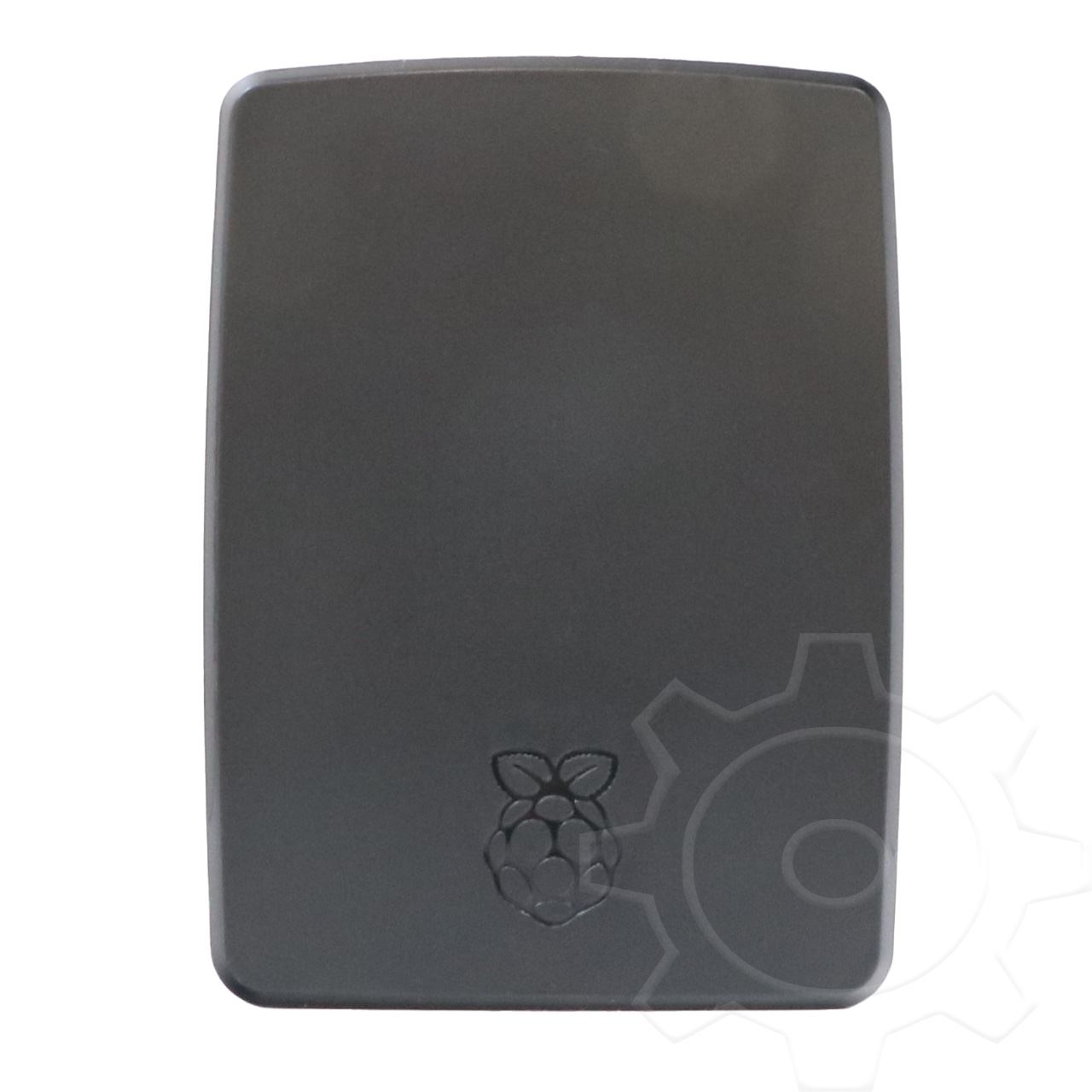 Raspberry Pi Gehäuse Original für 4B, schwarz/grau