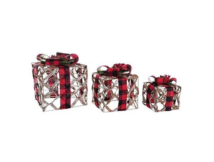 DKD Home Decor Decoratieve boxenset, standaard