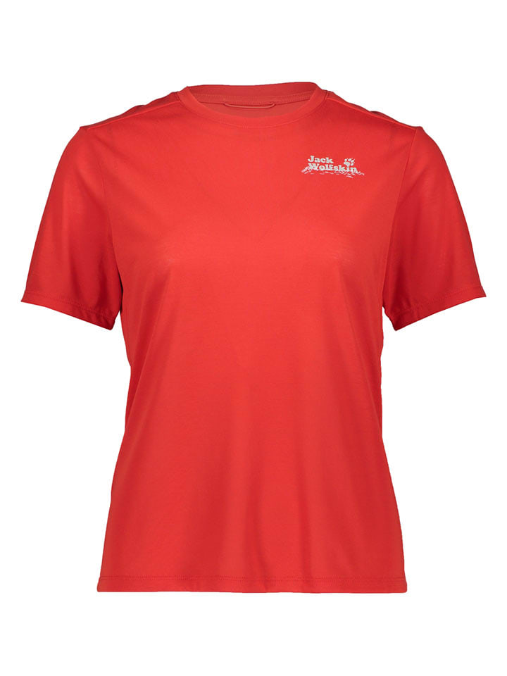 Jack Wolfskin Funktionsshirt "Vonnan" in Rot - M