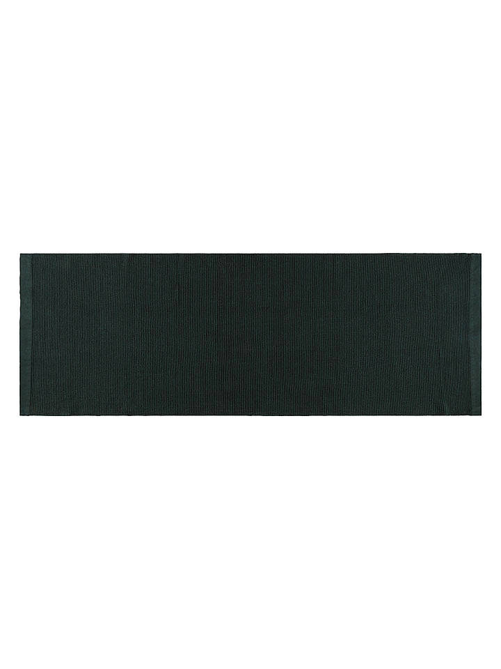 Rento Saunasitzbezug ''Kenno'' in Schwarz/ Grün - (L)160 x (B)60 cm - onesize