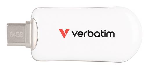 Verbatim Plectra USB-Stick 64GB Weiß 30228