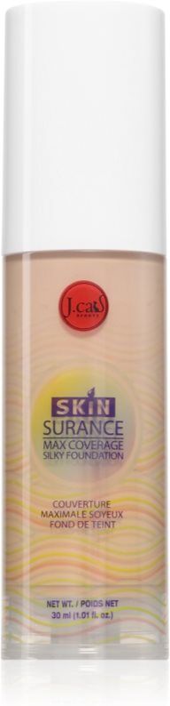 J.Cat Beauty Skinsurance long-lasting liquid foundation shade 106 Soft Beige 30 ml