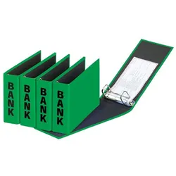 Pagna, Ordner, 40801-05 Ringmappe A6 Grün (A6, 50 mm, 10 Stk.)