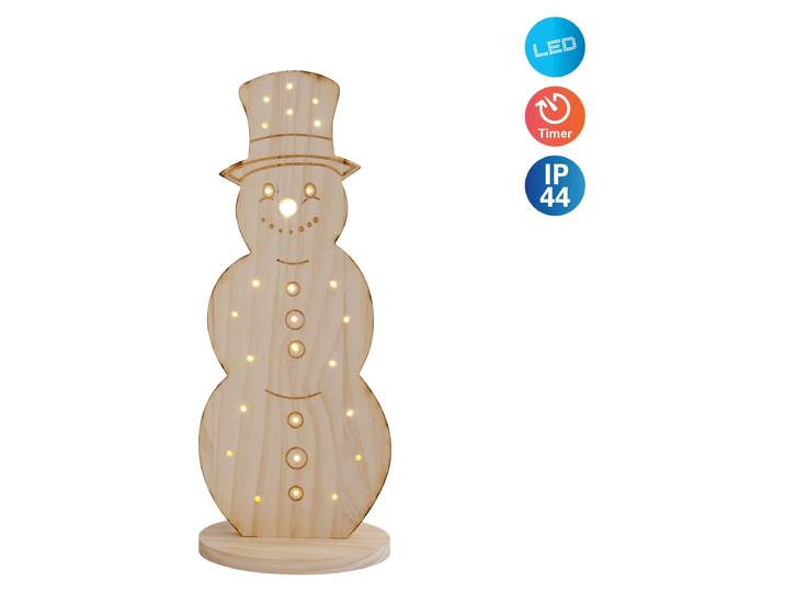 Eclairage de Noël Extérieur Décoration de Noël LED Extérieur bois avec minuterie 5307727