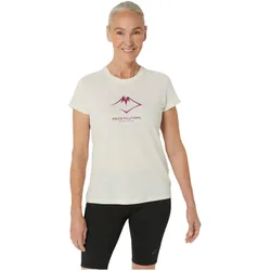 ASICS, Damen, Sportshirt, Fujitrail Logo SS Top 2012C971-200 - S (S), Beige