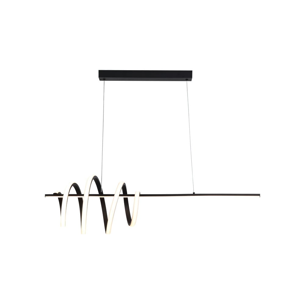 Searchlight Hanglamp Sword zwart 22510BK