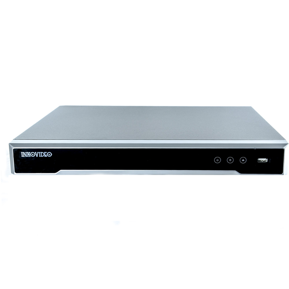INKOVIDEO - NVR-4K-16P 16-Kanal Netzwerkvideorecorder (NVR) / Aufnahmegerät