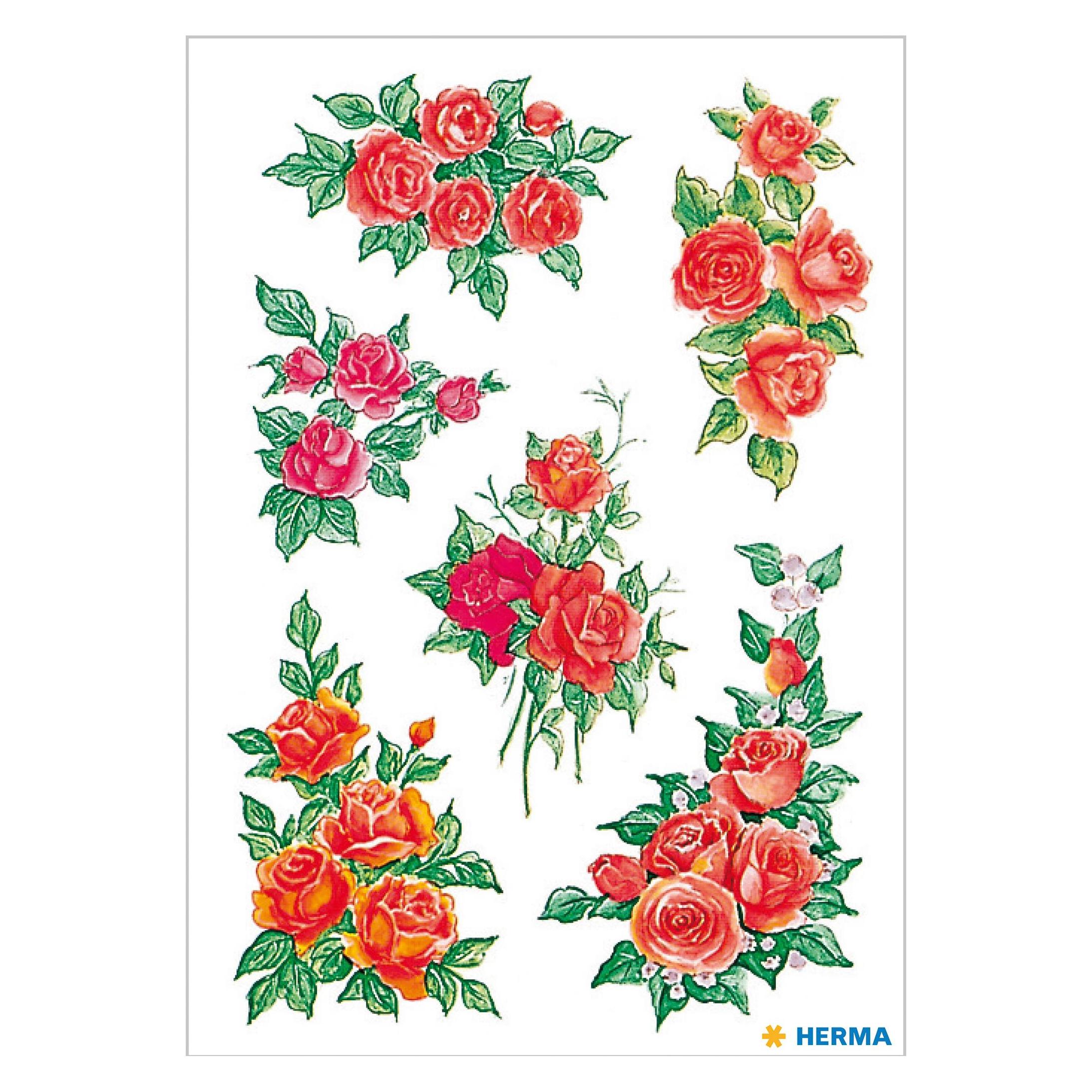 Herma Sticker Blumen (18 Sticker) (3809)