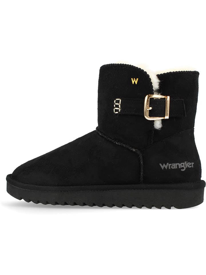 Wrangler Winterboots "Elsa" in Schwarz - 30
