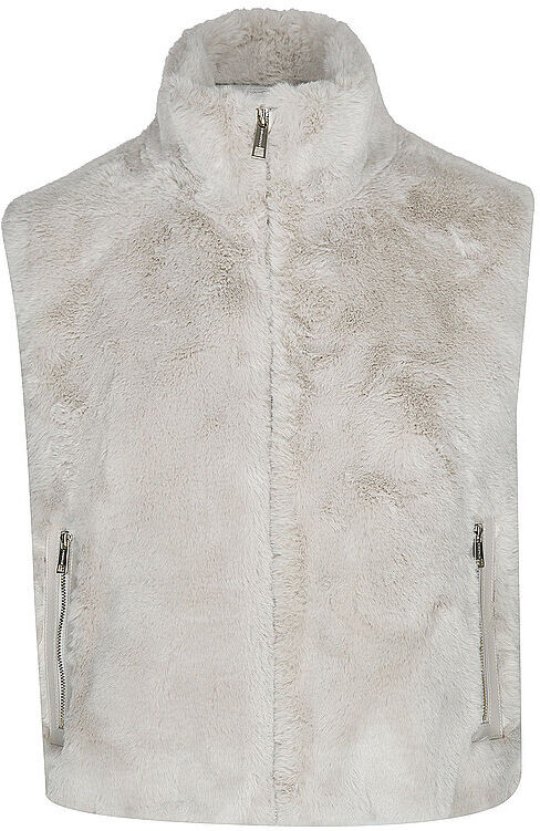 RINO&PELLE Gilet in Felloptik NIKKI creme   40 40