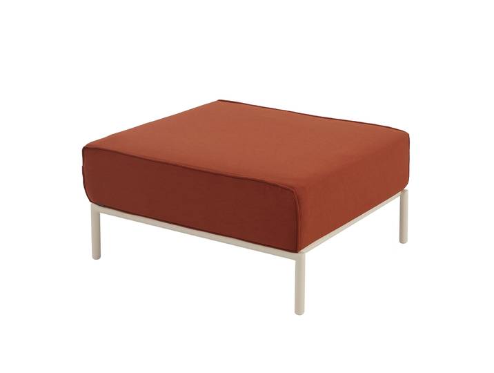 Oviala - Pouf pour salon de jardin modulable