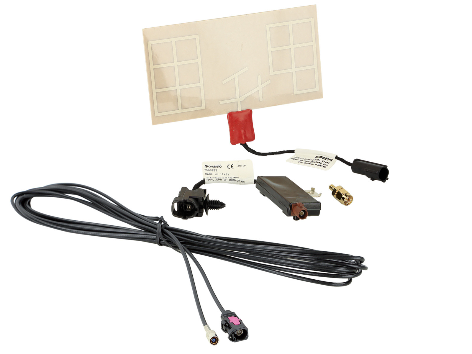 ACV DAB+ kit zelfklevende antenne voor glas