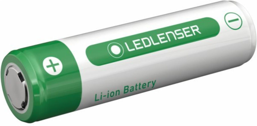 Ledlenser Ersatz-Akku für Ledlenser-Lampen, 18650 Li-Ion 3,7 V (501001)
