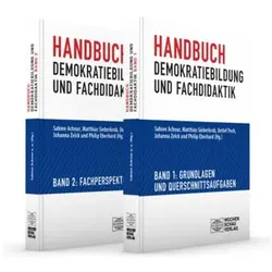 Handbuch Demokratiebildung und Fachdidaktik - Paket, Schulbücher von Philip Eberhard, Sabine Achour, Johanna Zelck, Matthias Sieberkrob, Detlef Pech