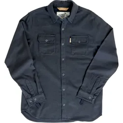 Biltwell Hi Test Flannel, Hemd - Schwarz - S