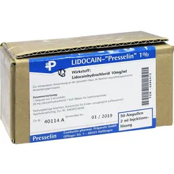 Lidocain-Presselin 1% 100 ML