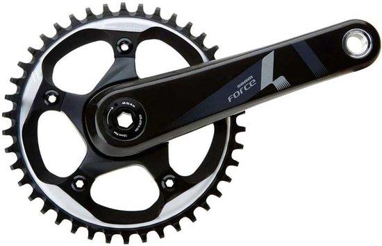 Famanu Fahrrad Kurbelgarnitur Metall 1725 mm - Trapez Unterteil