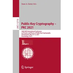 Public-Key Cryptography - PKC 2021, Fachbücher