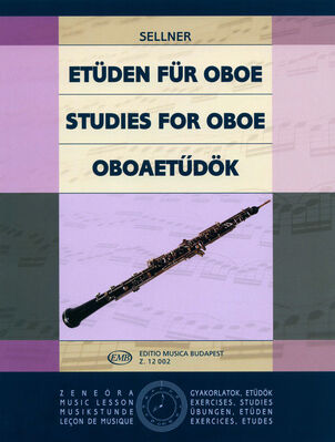 Editio Musica Budapest Etüden für Oboe