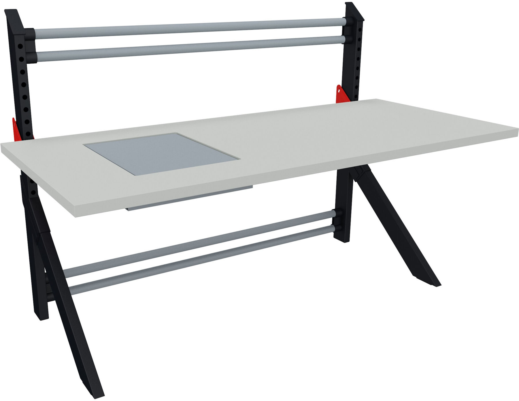 Rocholz Pack- und Arbeitstisch MODUL 5000 2000x1040x1330 mm mit integrierter Waage höhenverstellbar (503552)