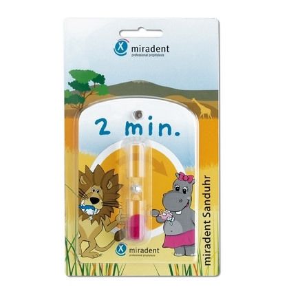 Miradent Kinder-Zahnputzuhr Sanduhr 1 St Zubehör