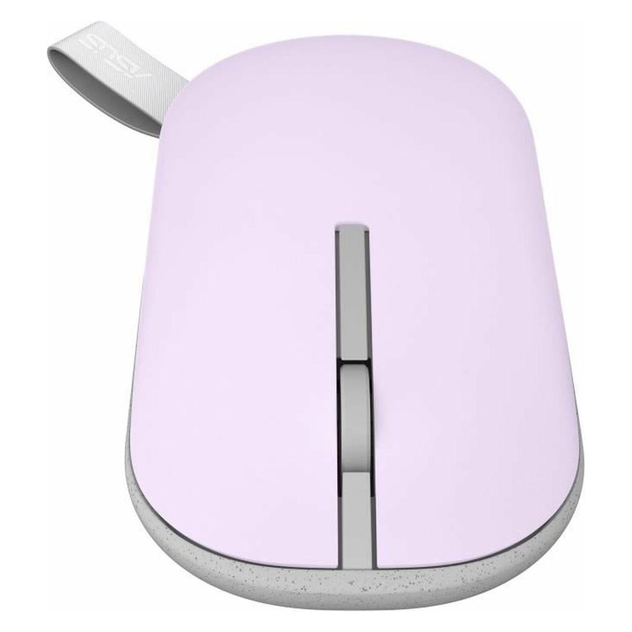 ASUS Wireless mouse MD100 Wireless, Purple, Bluetooth (Kabellos) (90XB07A0-BMU010)