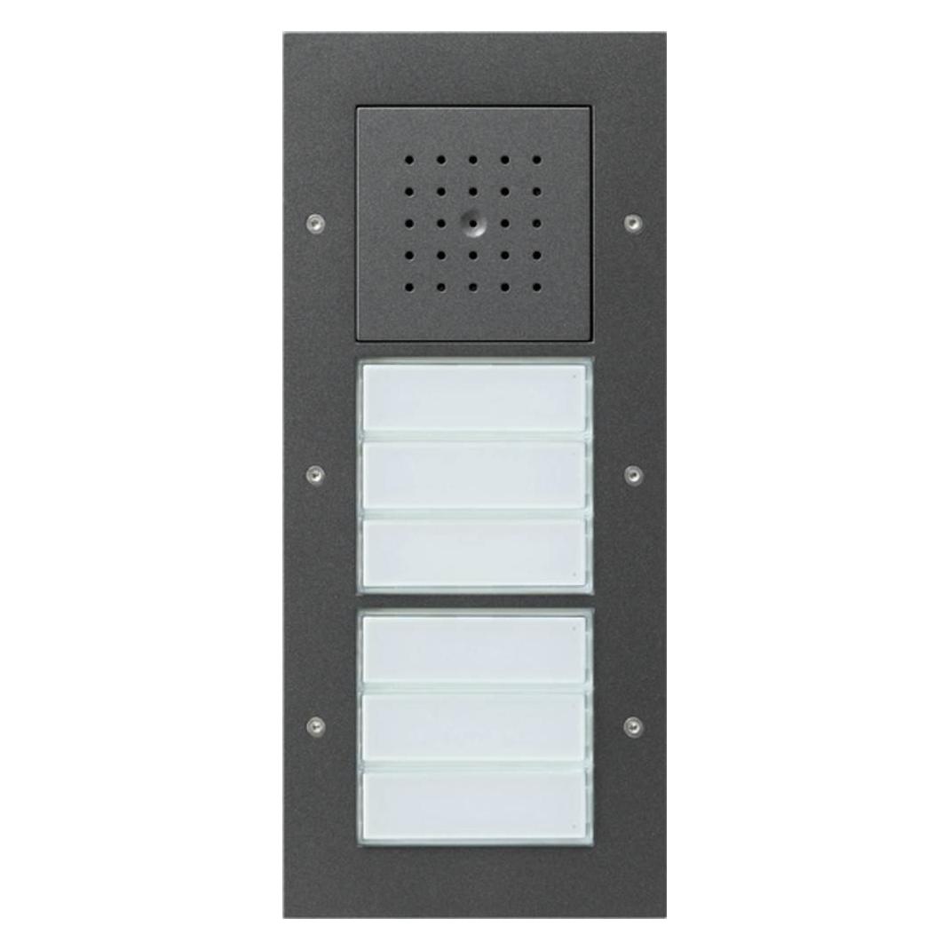 Gira 126867 Türstation AP 6f anthrazit Türkommunikation (Kabelgebunden) (126867)