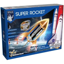 Science4you NASA Super Rocket - Experimentierkasten