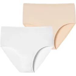 Schiesser Damen Maxislip Invisible Soft 2er Pack