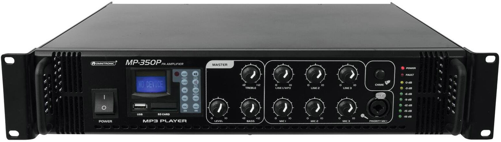 Omnitronic Mp-350p Ela-Mischverstärker