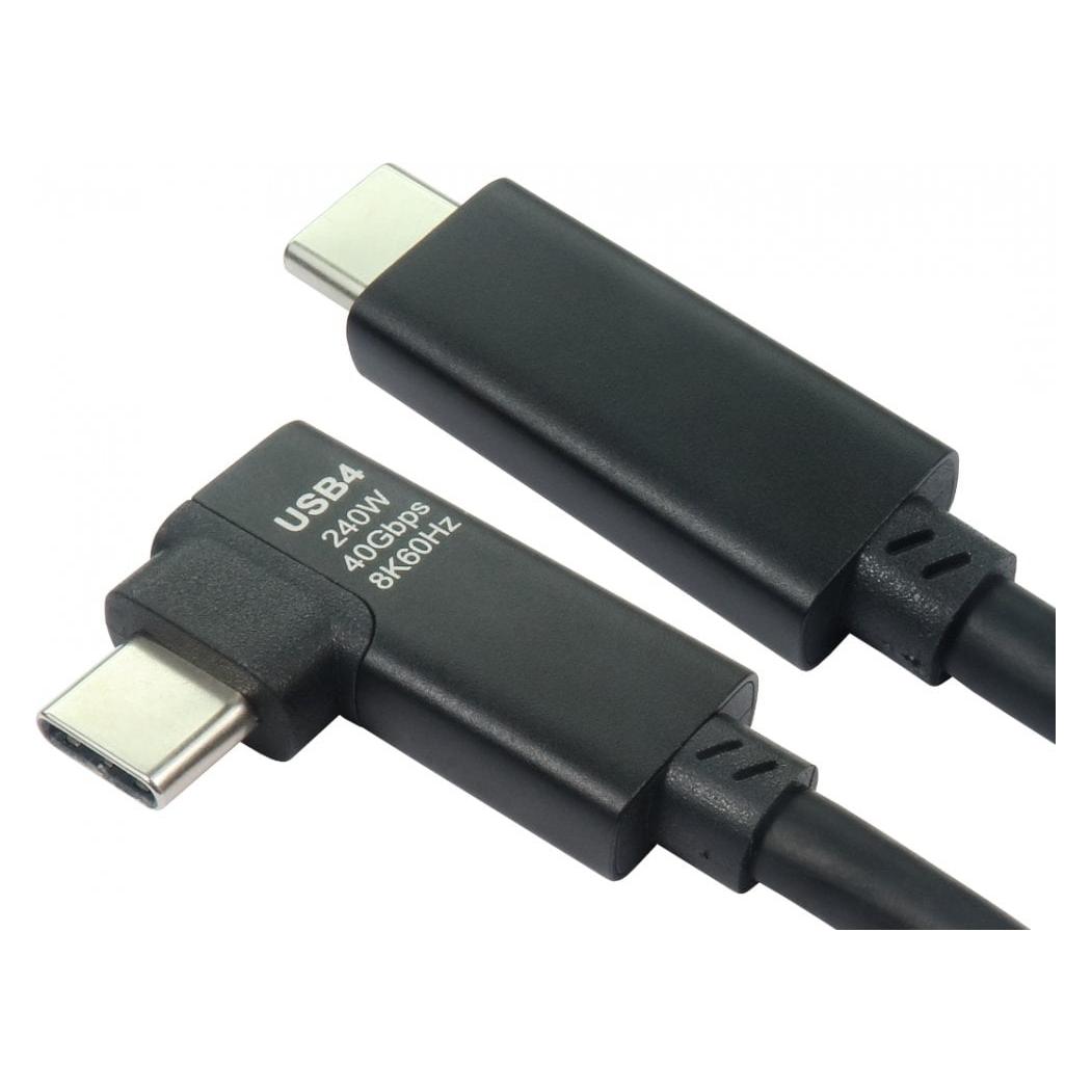 Cables Direct 2M USB4 40G EPR R/A Active Cable (2 m, USB 4) (USB4-5200E-ACTRA)