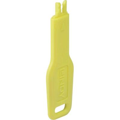 LINDY 47899 RJ45-Port-Schloss-Schlüssel Gelb