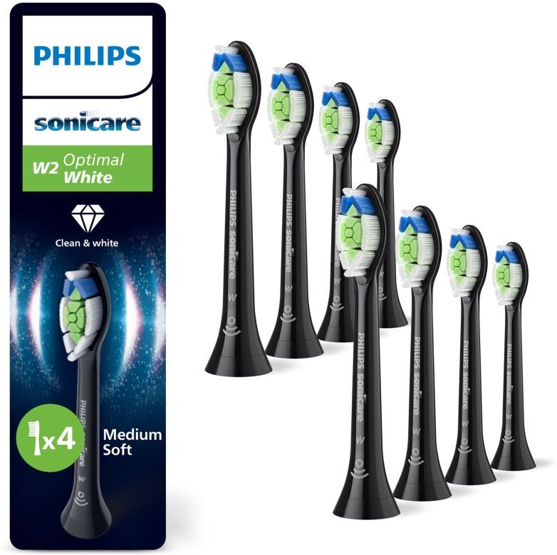 Philips Sonicare Optimal White HX6068/88 têtes de remplacement pour brosse à dents 8 pcs