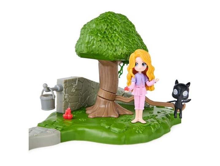 Wizarding World Harry Potter, speelset Magical Minis Care of Magical Creatures met Loena Leeflang-figuur en accessoires