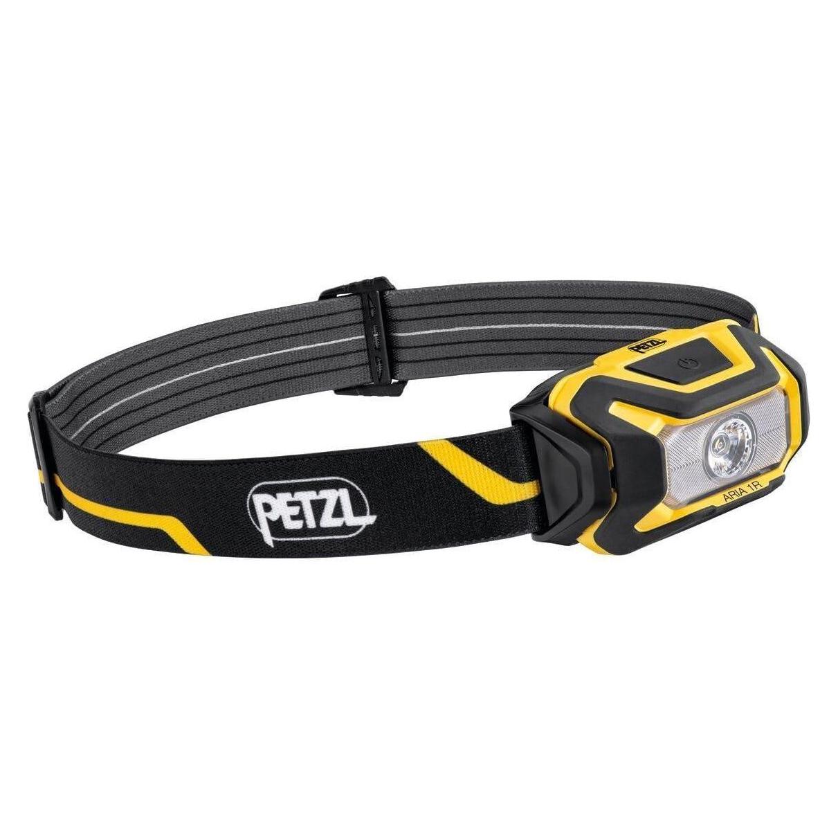 Petzl E069CB00 Headlamp ARIA 1R black/yellow (475 lm) (E069CB00)