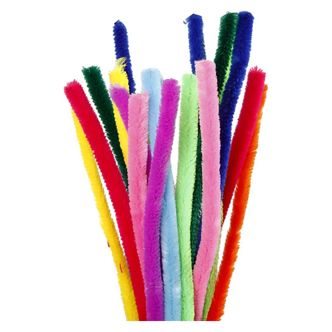 Creativ Company Chenilledraht Diverse Farben 200 Stück (0.30 m) (51646)