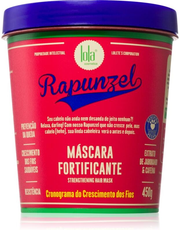 Lola Cosmetics Rapunzel Máscara Maske für das Wachstum der Haare und die Stärkung von den Wurzeln heraus 450 g