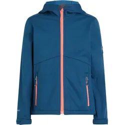 McKinley Bennet III G Mädchen leichte Softshell-Jacke marine blau/orange - 140