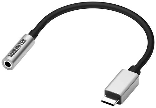 Marmitek Audio Adapter [1x USB-C - 1x Klinkenbuchse 3.5 mm] USB-C / Audio 3,5 mm Adapter 0.15 m