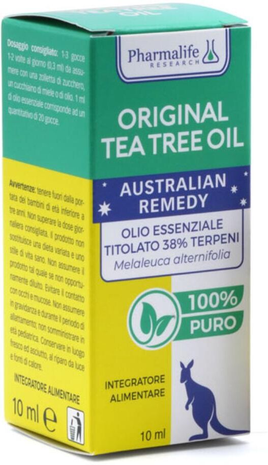 PHARMALIFE RESEARCH Srl ORIGINAL TEA TREE OIL 10ML