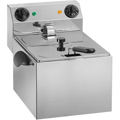 Elektro-Friteuse - AMITEK FE8 - 230 V - Fassungsvermögen 6 l