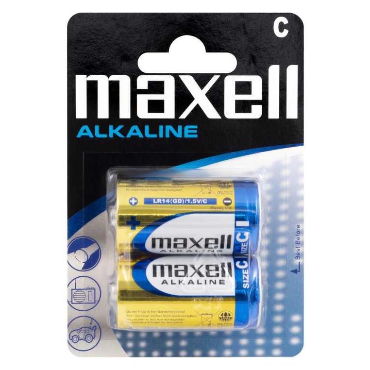 Maxell Alkaline (2 Stk., C) (774417)