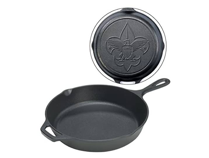 Lodge Bratpfanne Pfadfinder 12 Boy Scouts schwarz