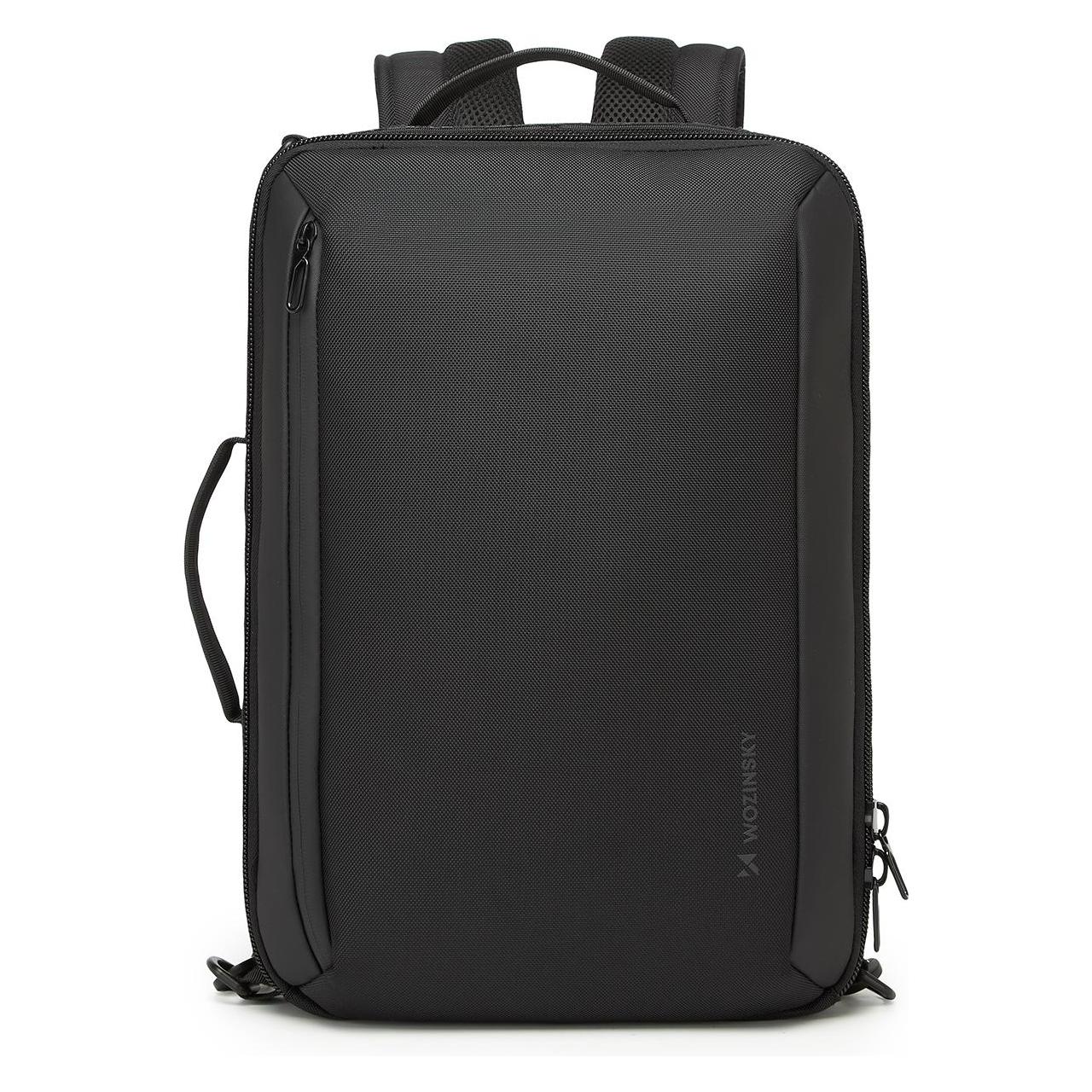 Wozinsky Bags and briefcases Premium 15.6" Laptop Backpack/Bag with Strap - Black (5907769372193)