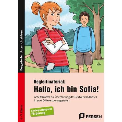 Begleitmaterial: Hallo, ich bin Sofia!, Geheftet von Christa Miller, Persen Verlag in der AAP Lehrerwelt GmbH, 978-3-403-20801-3